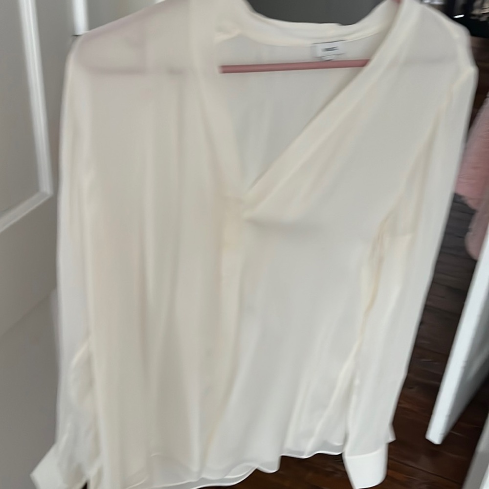 Vince white blouse